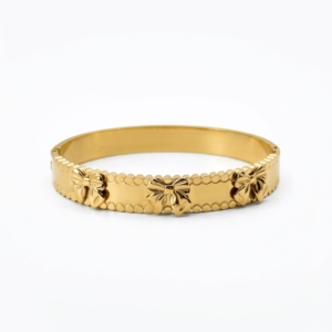 Golden Bow Elegance Bracelet
