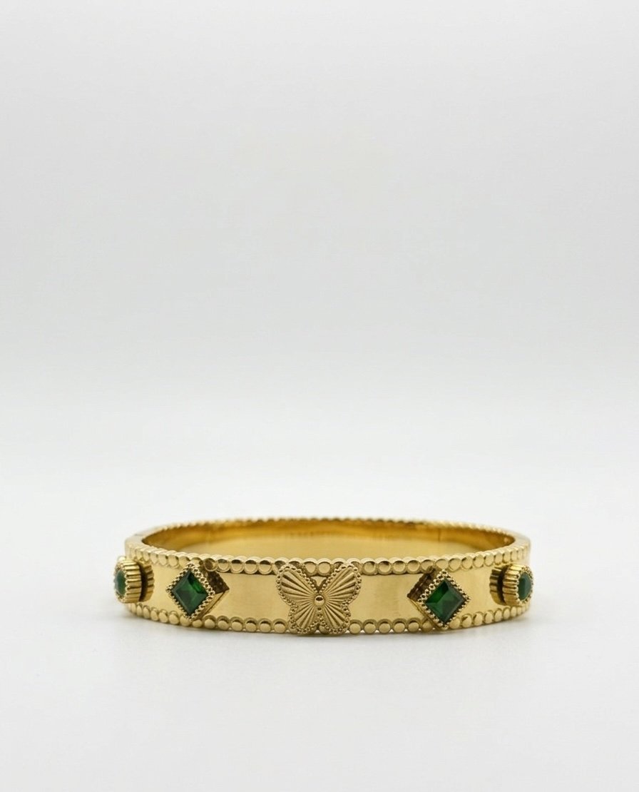 Emerald Wing Royal Bracelet