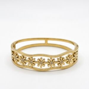 Blossom Radiance Openwork Bracelet