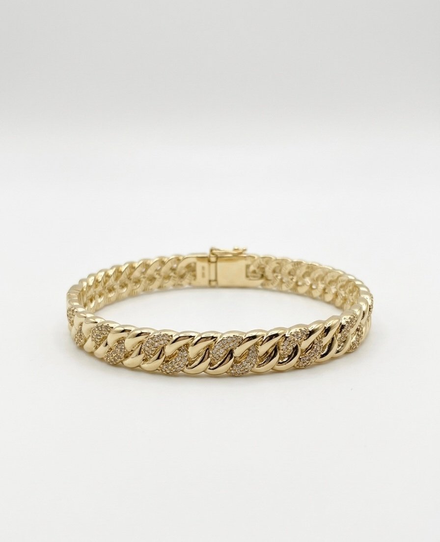 Luxe Ice Cuban Link Bracelet