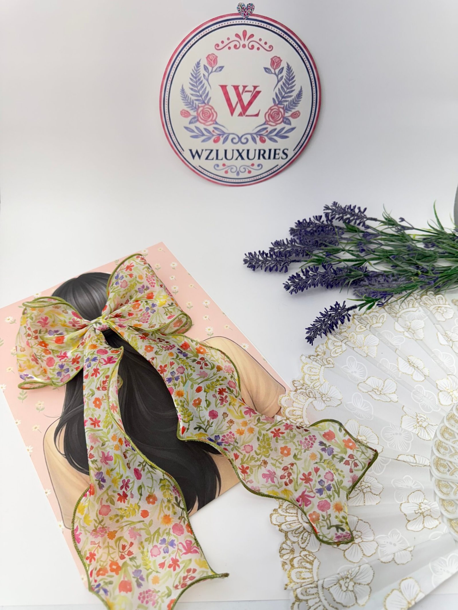 Floral Garden Whisper Bow