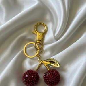 Ruby Cherry Sparkle Charm