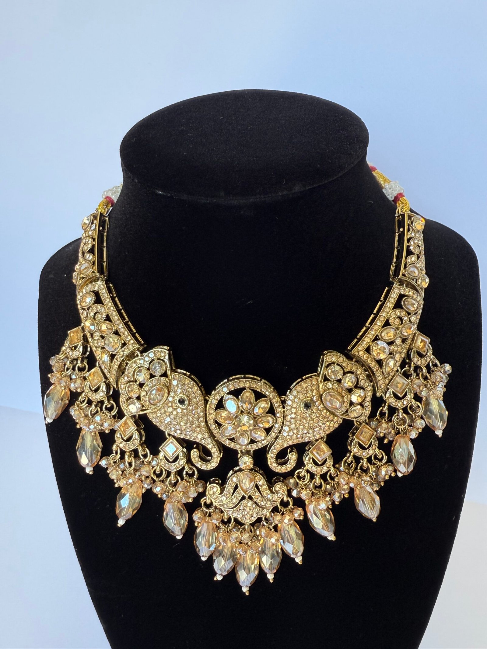 Golden Crystal Royale Elephant Motif Set - Image 3