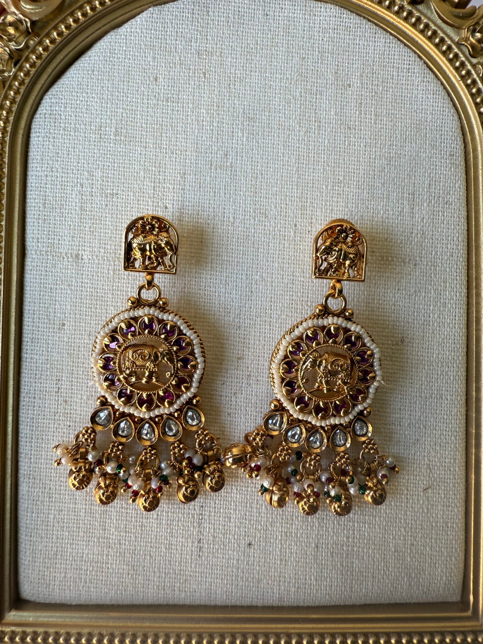 Royal Ruby & Emerald Heirloom Choker Set - Image 3