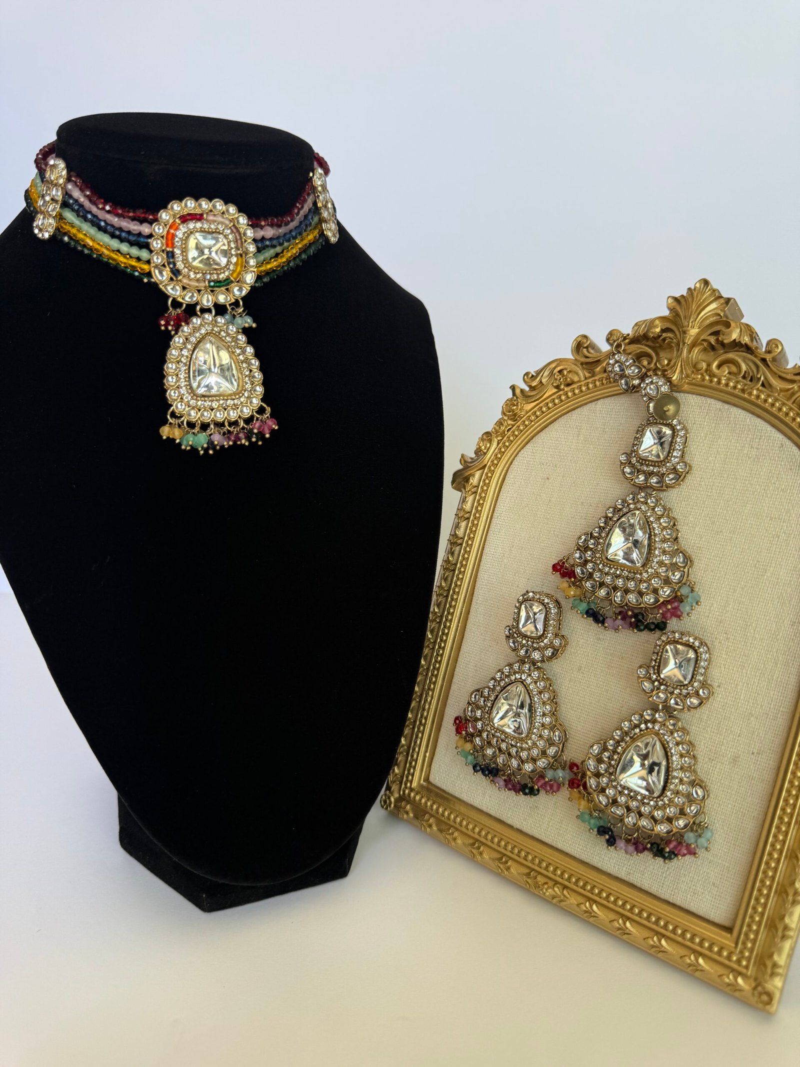 Sovereign Crystal Multi Choker Set