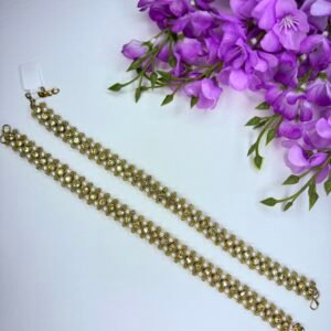 Golden Blossom Pearl Jhanjhar